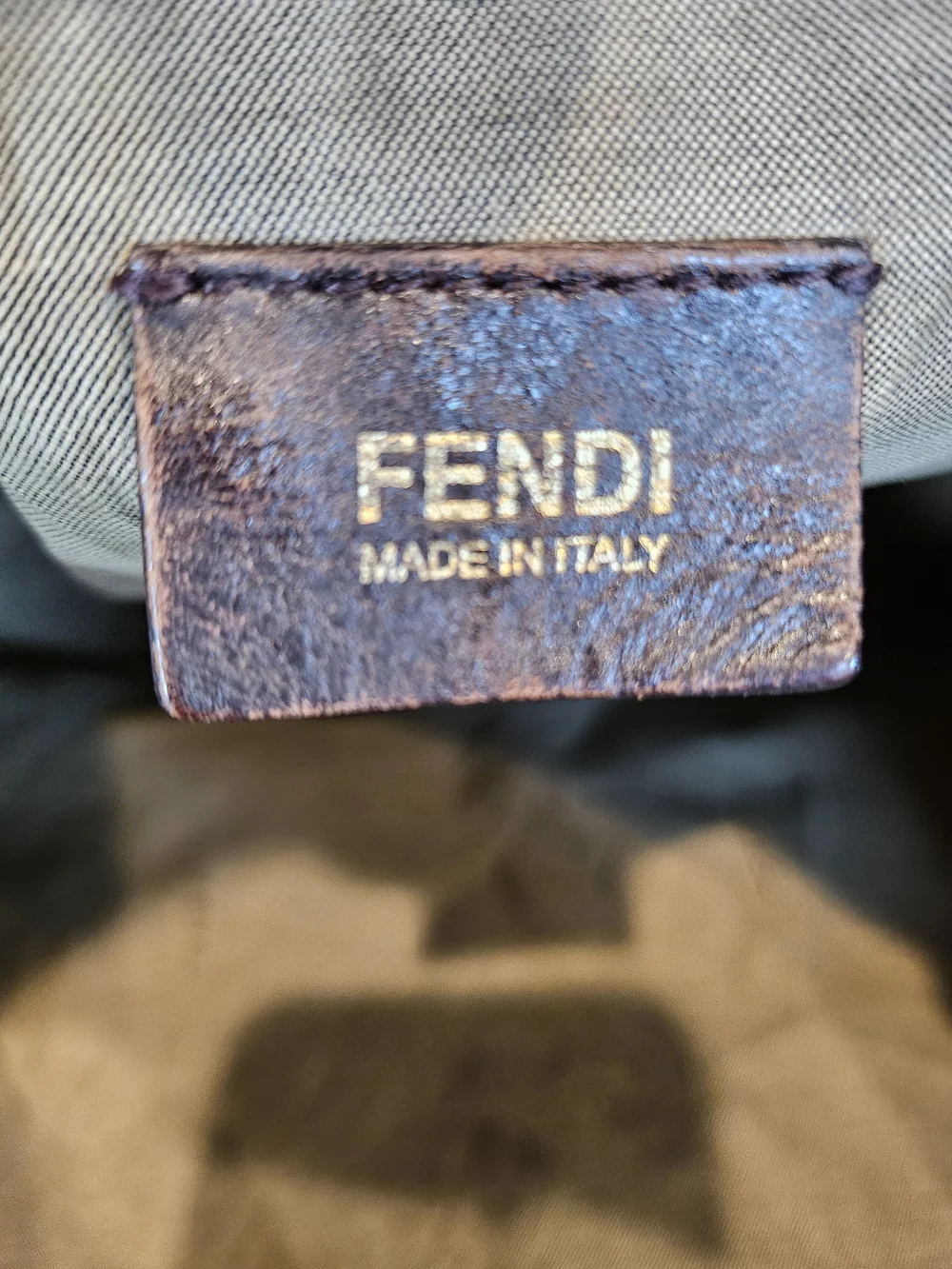 Fendi Zucca FF Canvas Tote